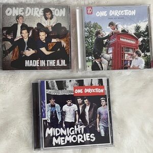 One Direction CD's Bundle of 3,  Made in the A.M/Midnight Memories/Take Me Home